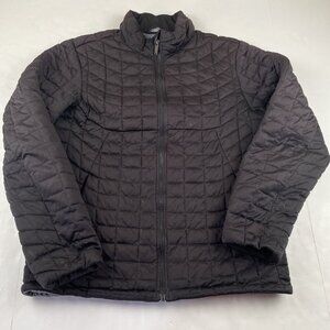 Ben Sherman Puffer Jacket Men’s M Full Zip Lightweight Quilted Black